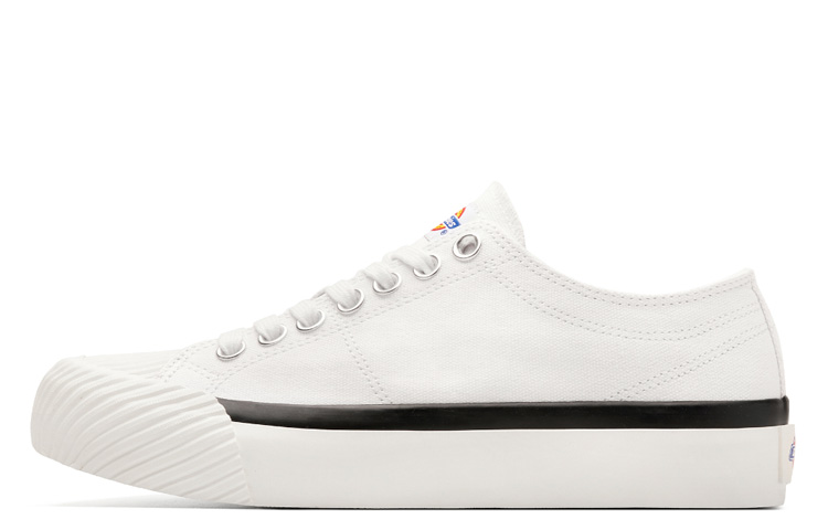 Dickies Canvas Shoes Unisex Low-Top White