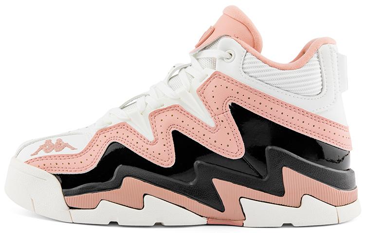 Kappa Abrasion Resistant High Top Skateboard Shoes Women's Mist Rose Pink