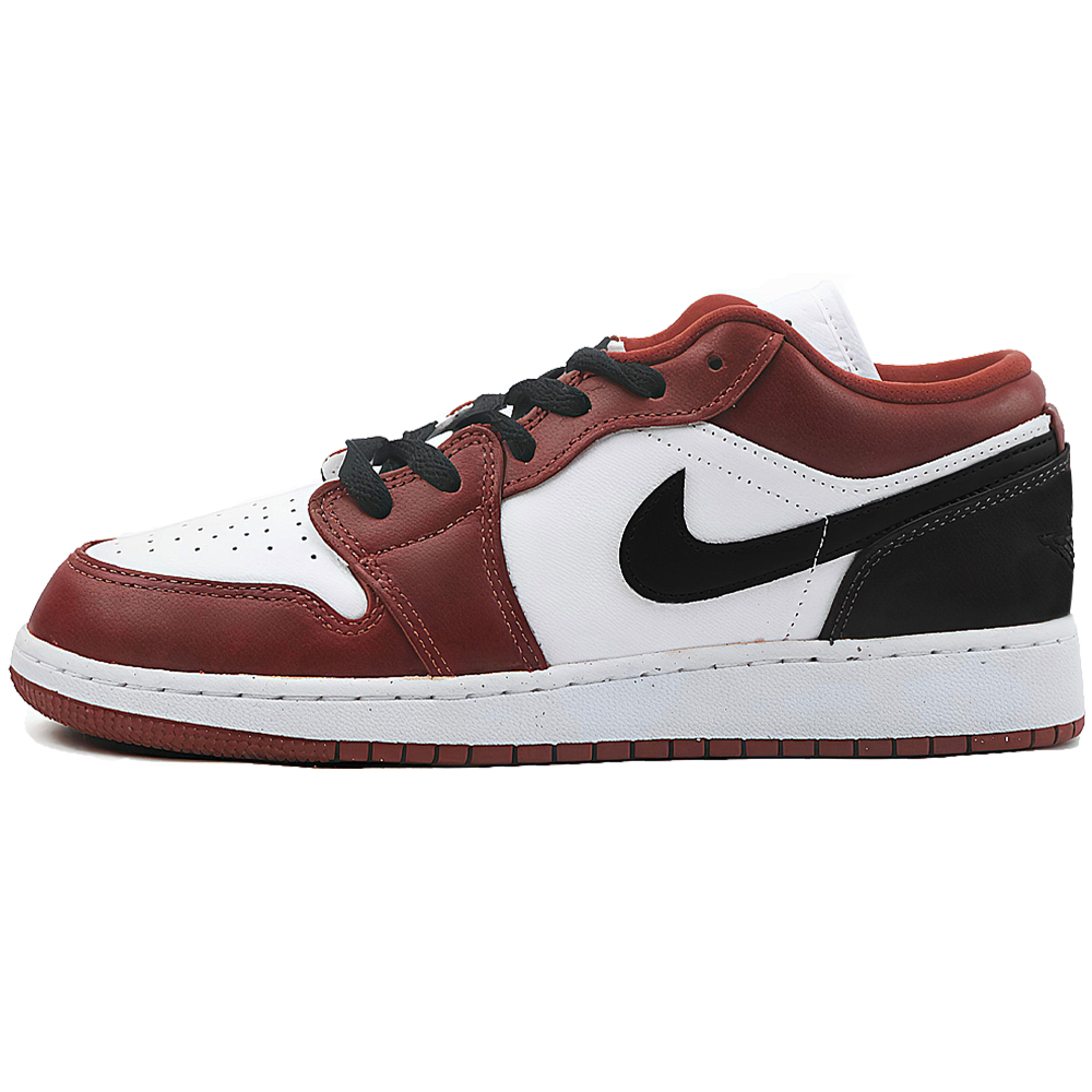 Jordan Air Jordan 1 Low Top Vintage Basketball Shoes Unisex Red