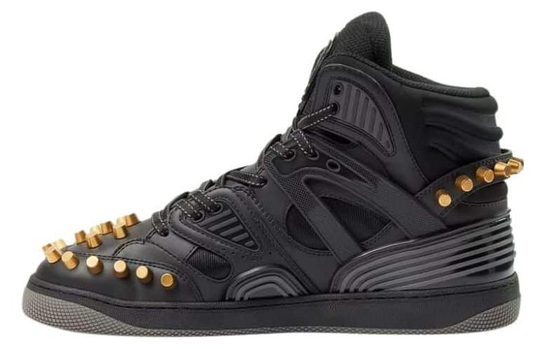 GUCCI Basket High 'Studded Black Demetra'
