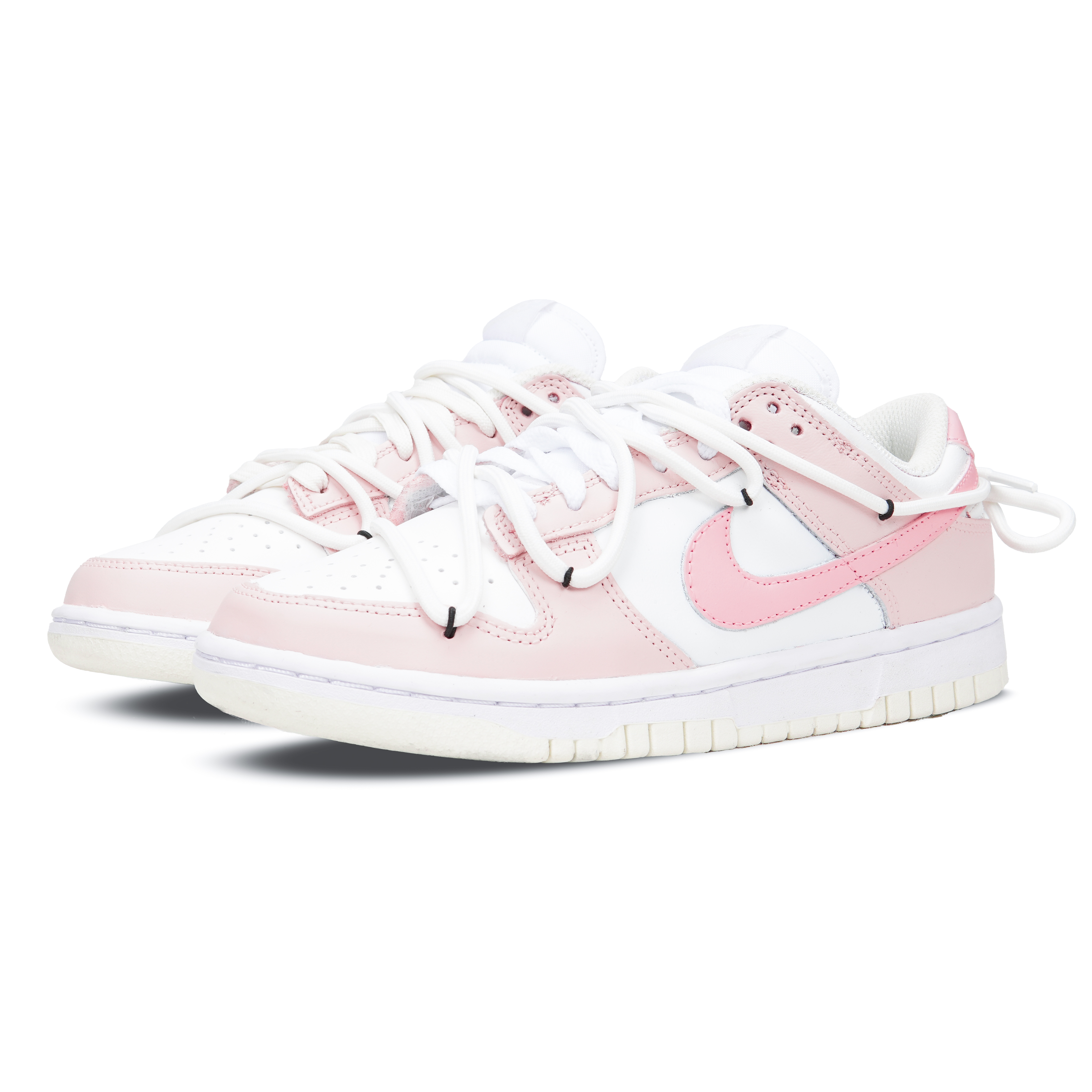 Nike Dunk Low Top Skateboard Shoes Women's Light Pink купить в интернет-магазине Yoocart с быстрой доставкой по России.