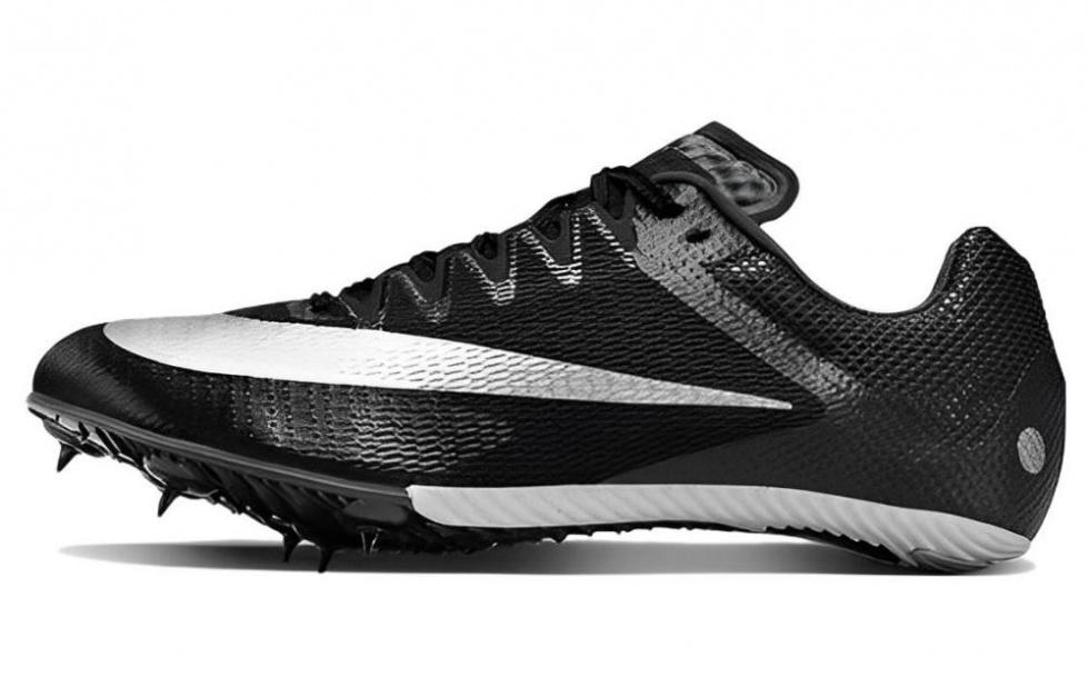 Nike Air Zoom Rival Sprint Spikes 'Black Metallic Silver'