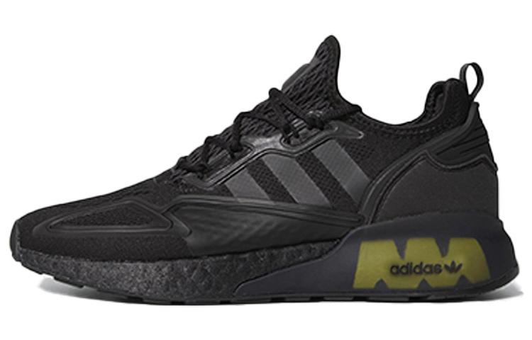 Adidas Zx 2K Boost Core Black Solar Yellow