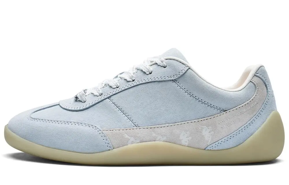 Kappa Back to Back Abrasion Resistant Low top Skateboard Shoes Women's Iceberg Blue