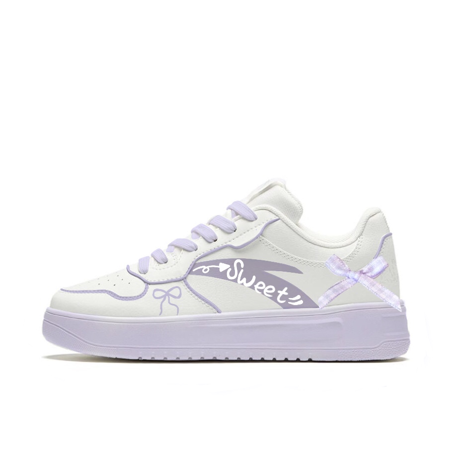 Anta Relaxed Slip Resistant, Abrasion Resistant, Lightweight Low Top Skateboard Shoes Unisex Purple