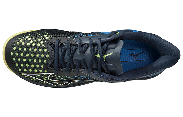 Mizuno Wave Exceed Tour 5 Low-Top Tennis Shoes Unisex Black Blue Yellow купить в интернет-магазине Yoocart с быстрой доставкой по России.