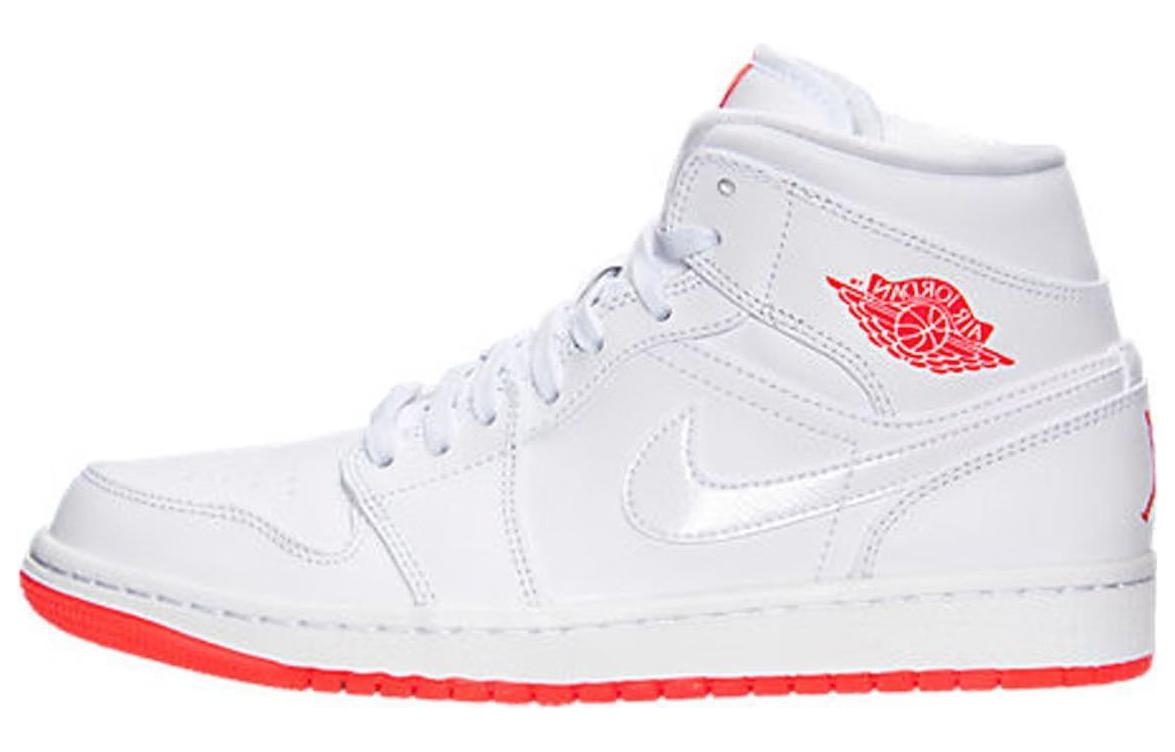 Jordan 1 Mid White Infrared 23