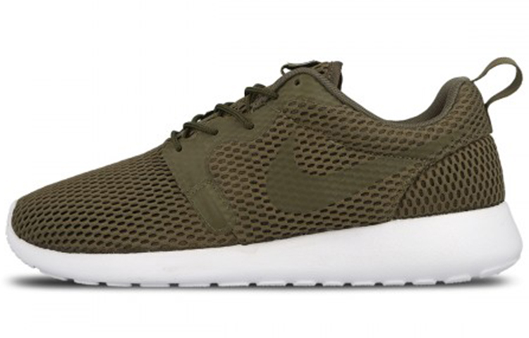Nike Roshe One Hyperfuse Breath Sports Shoes Green Olive Green