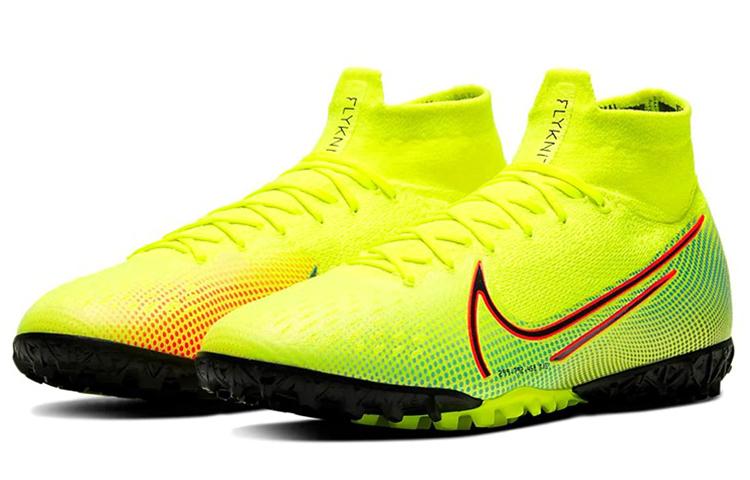 Nike Mercurial Superfly 7 Elite Mds TF Turf 'Yellow Green' купить в интернет-магазине Yoocart с быстрой доставкой по России.