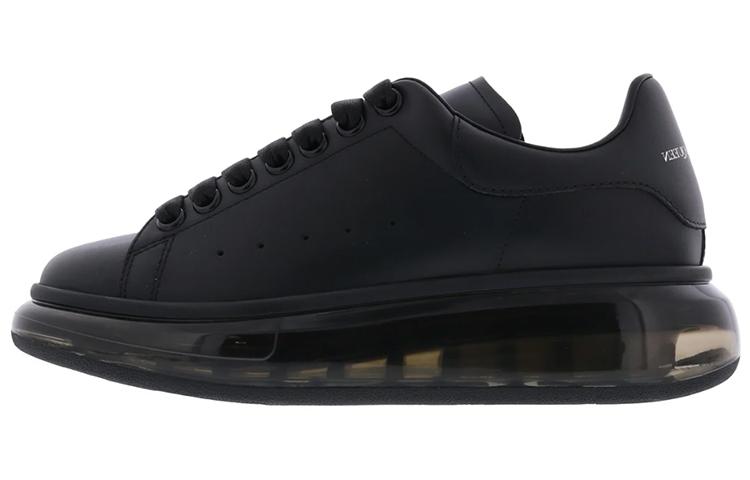 Alexander McQueen Oversized Sneaker 'Clear Sole Black' Women's
