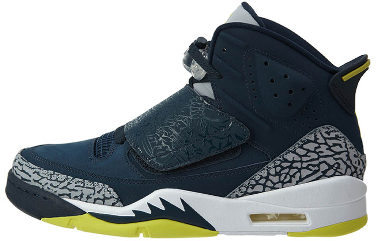 Jordan Son Of Armory Navy/Electrolime White