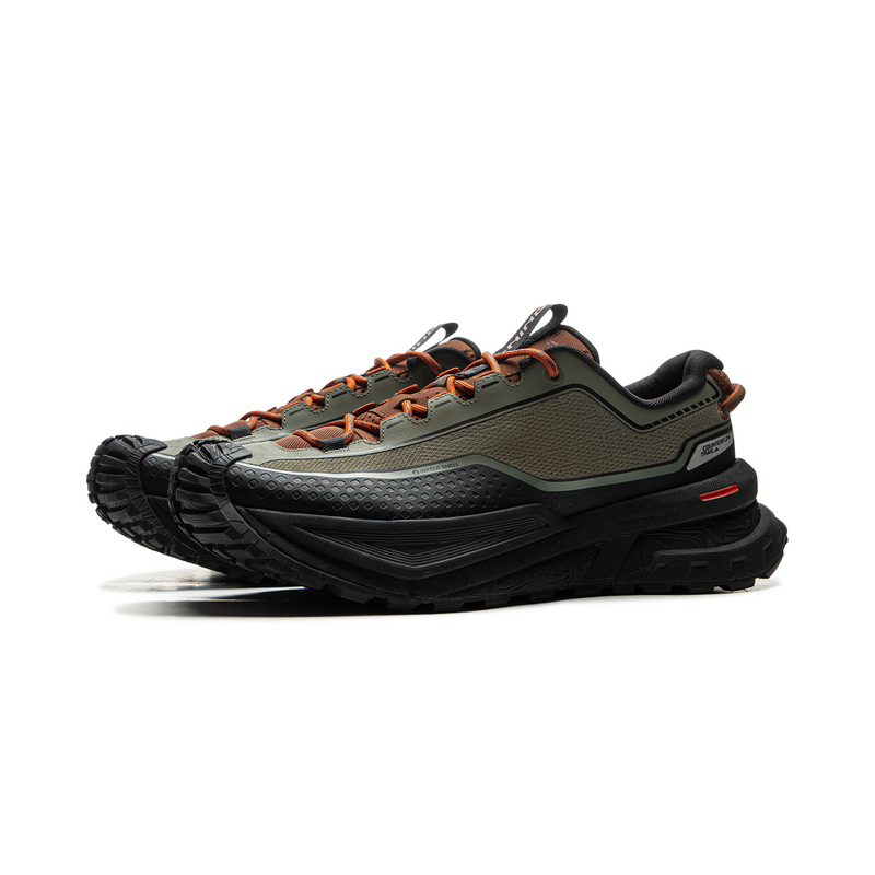 LiNing CF Su Xingchuan Puncture Resistant Low Top Outdoor Hiking Shoes Unisex Black Green купить в интернет-магазине Yoocart с быстрой доставкой по России.