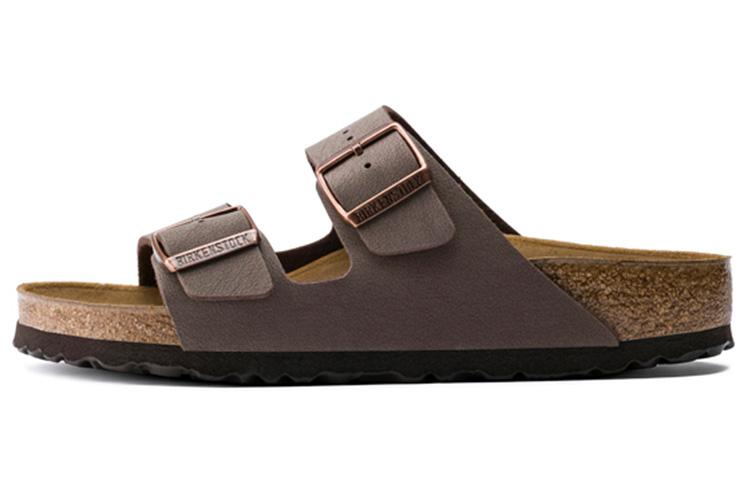 Birkenstock Arizona Birkibuc Sandals 'Mocha' Women's
