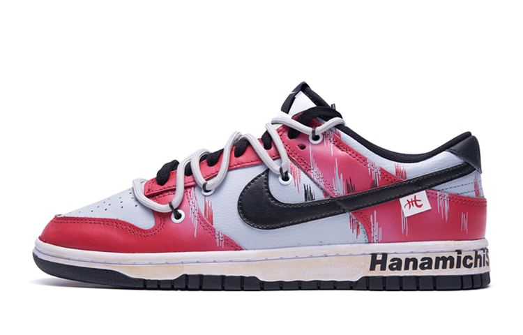 Nike Dunk Low Top Skateboard Shoes GS White Red купить в интернет-магазине Yoocart с быстрой доставкой по России.