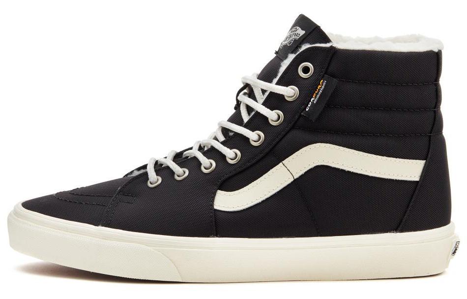 Vans SK8 Hi Cordura Sherpa 'Black White'