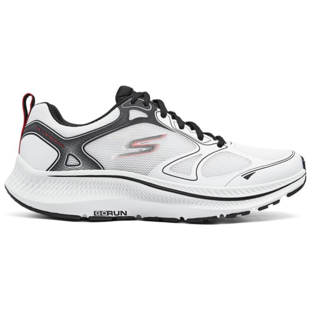 Skechers MEN'S GO Low Top Casual Running Shoes Men's White Black купить в интернет-магазине Yoocart с быстрой доставкой по России.