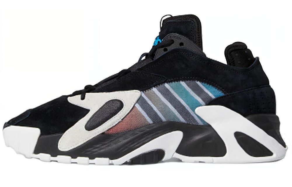 Adidas Streetball Black Bold Aqua