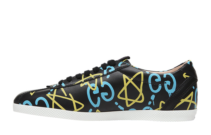 GUCCI Ace Graffiti Ghost Stars Women's