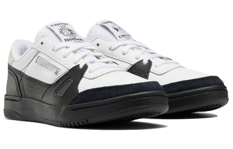 Reebok Lt Court Cozy Wear resistant Skateboarding Shoes Unisex White Black купить в интернет-магазине Yoocart с быстрой доставкой по России.
