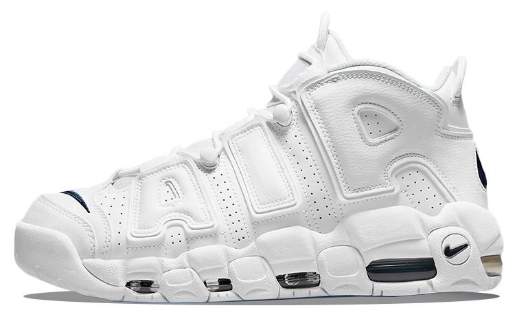 Nike Air More Uptempo 96 White White Midnight Navy