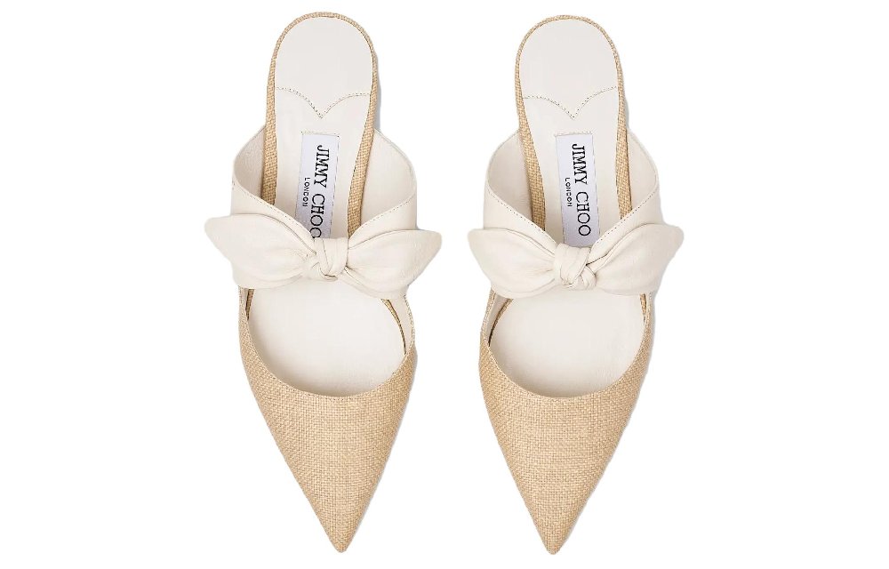 Jimmy Choo Rali Bow-embellished Mules