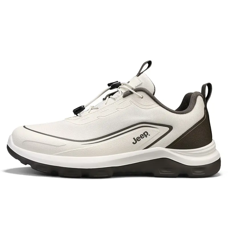 Jeep Cushioning, Abrasion Resistant, Lightweight, And Breathable Low Top Casual Shoes Men's