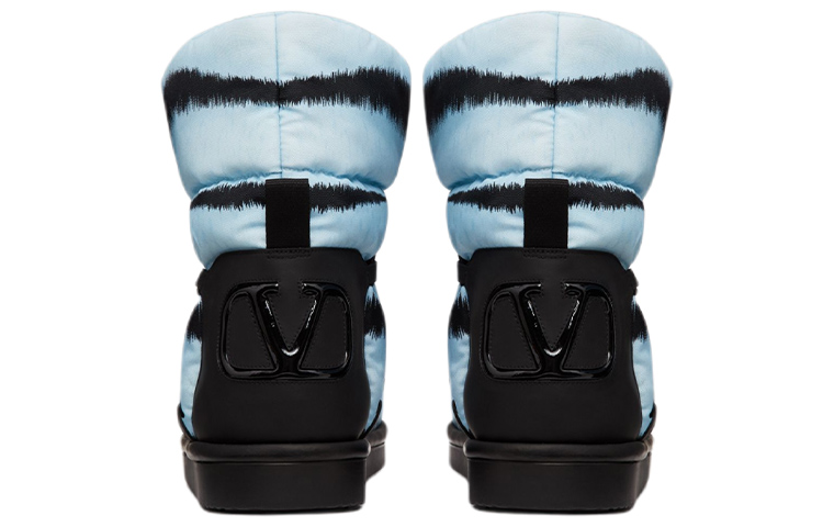 Valentino Tiger 1967 Tiger Year Collection Ankle Boots Men's Blue