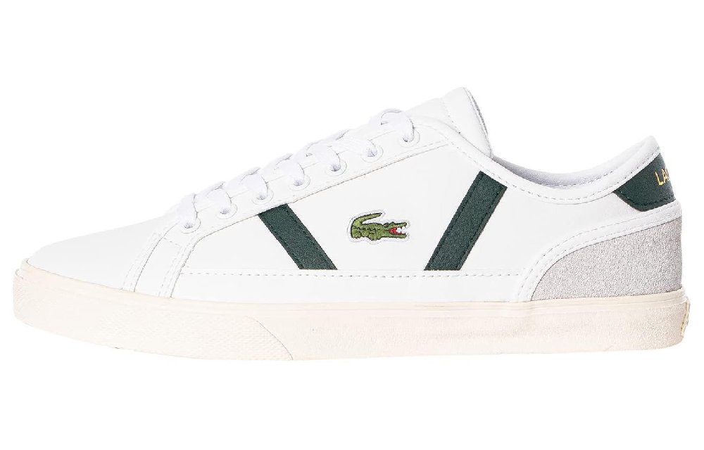 LACOSTE Low-Top Skateboard Shoes Women's White