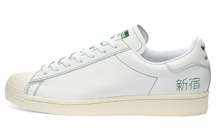 Adidas Superstar Pure 'Embroidered Katakana   Chalk White'