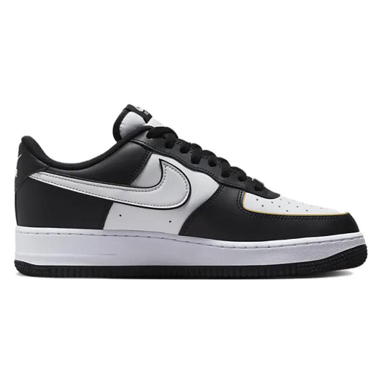Nike Air Force 1 Low Top Skateboard Shoes Unisex White Black купить в интернет-магазине Yoocart с быстрой доставкой по России.