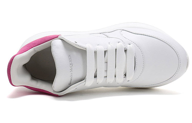 Alexander McQueen Oversized Runner Sneakers 'White Rose Pink' Women's