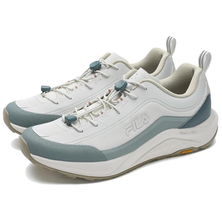 FILA WOLF 2+ Anti Slip Wear Resistant Low Top Running Shoes Men's White