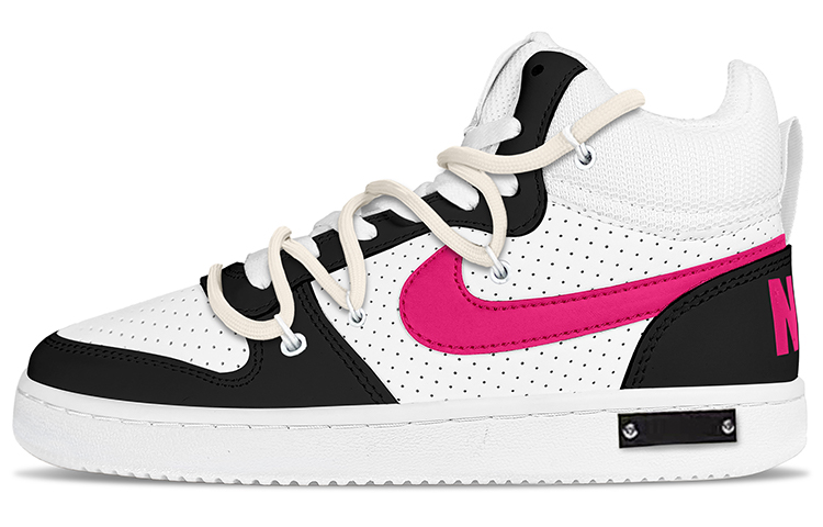 Nike Court Borough Low Mid Mid-Top Skateboard Shoes Men's Neon Pink купить в интернет-магазине Yoocart с быстрой доставкой по России.
