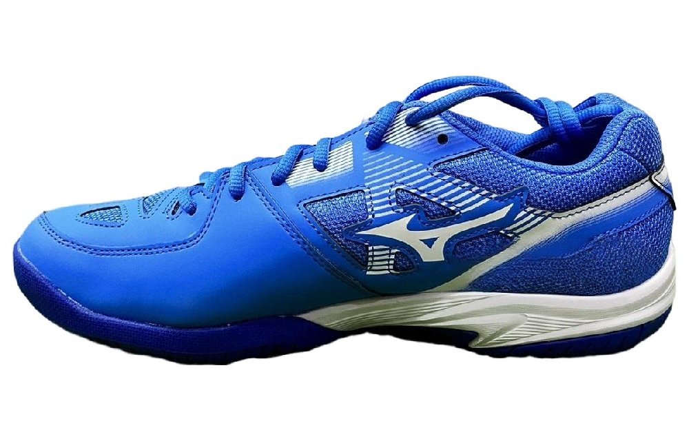 Mizuno SKY Plus 2 Anti-Slip And Wear-Resistant Breathable Low-Top Badminton Shoes Unisex Blue White