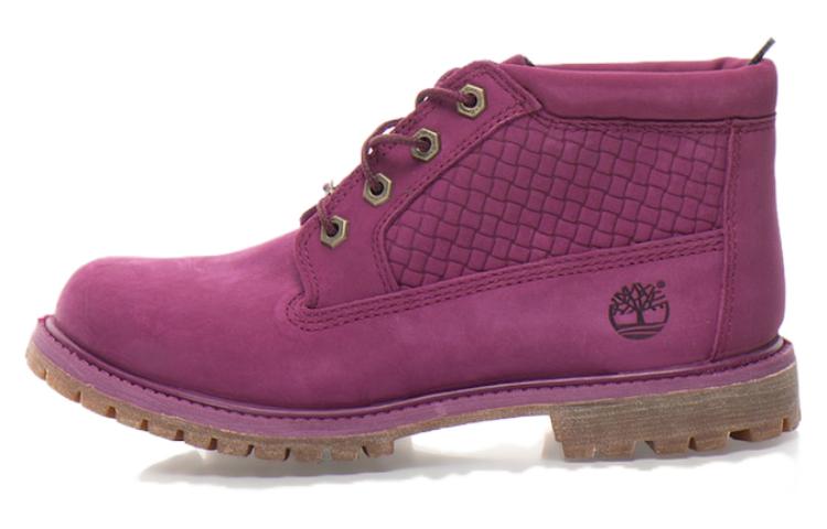 Timberland Waterproof Ankle Length Outdoor Boots Women's Purple