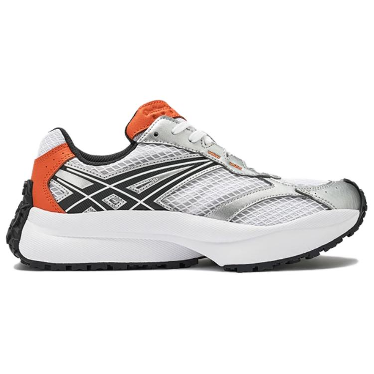 Onitsuka Tiger Anti Slip Wear Resistant Low Top Casual Shoes Unisex White Black Orange