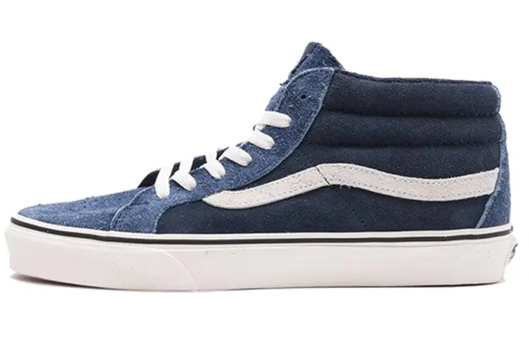 Vans Sk8 Mid Reissue 'Hairy Suede Mix   Dress Blues'