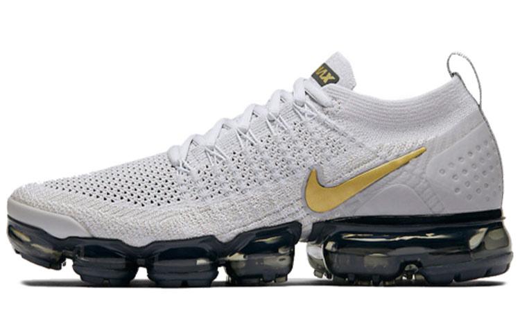 Nike Air VaporMax 2 Vast Grey Metallic Gold Women's