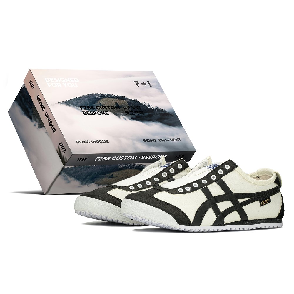 Onitsuka Tiger MEXICO 66 Casual Shoes Unisex Low-Top Black/Beige