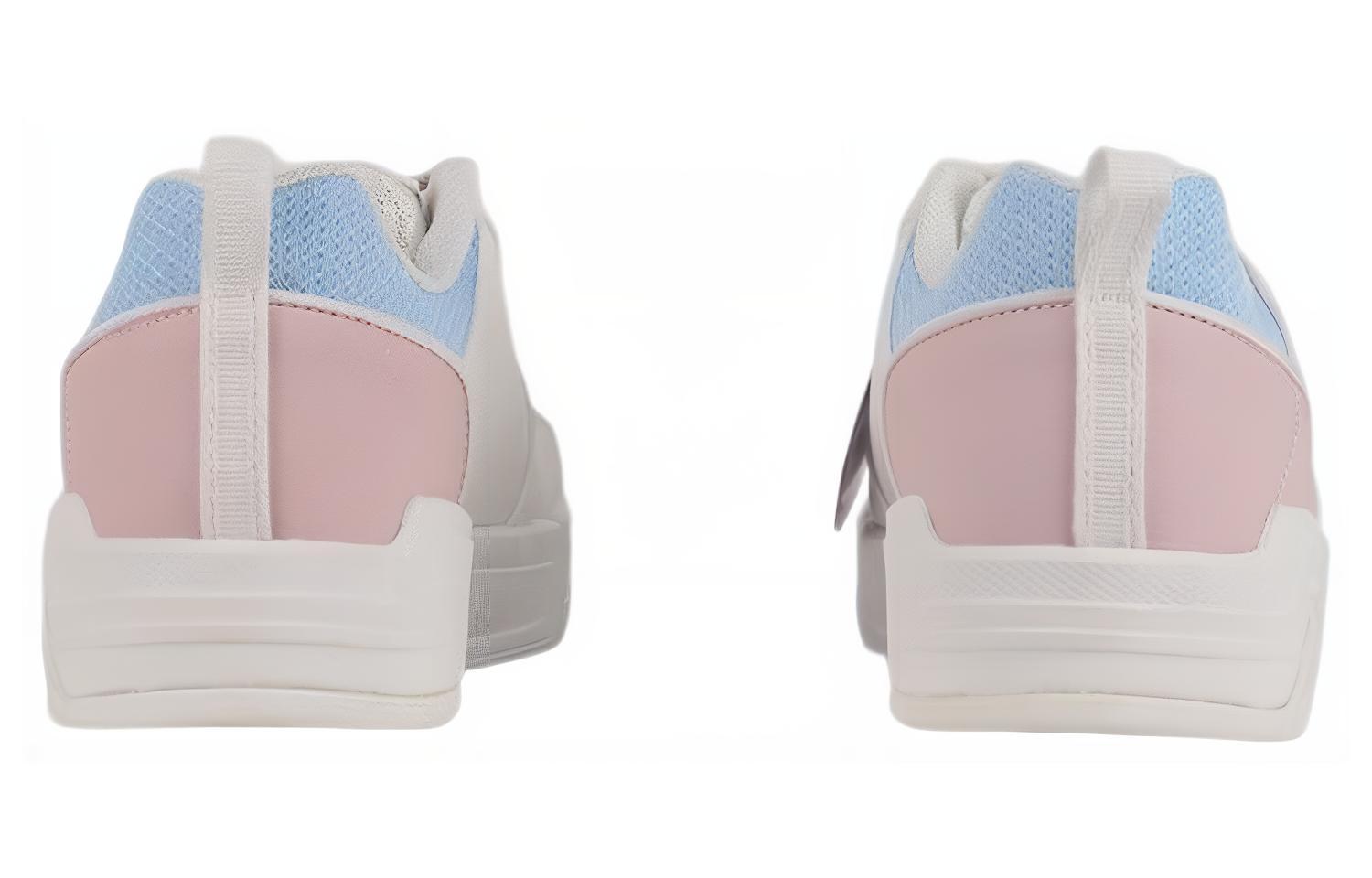 361° Wear resistant And Lightweight Low Top Skateboard Shoes Women's Pink White