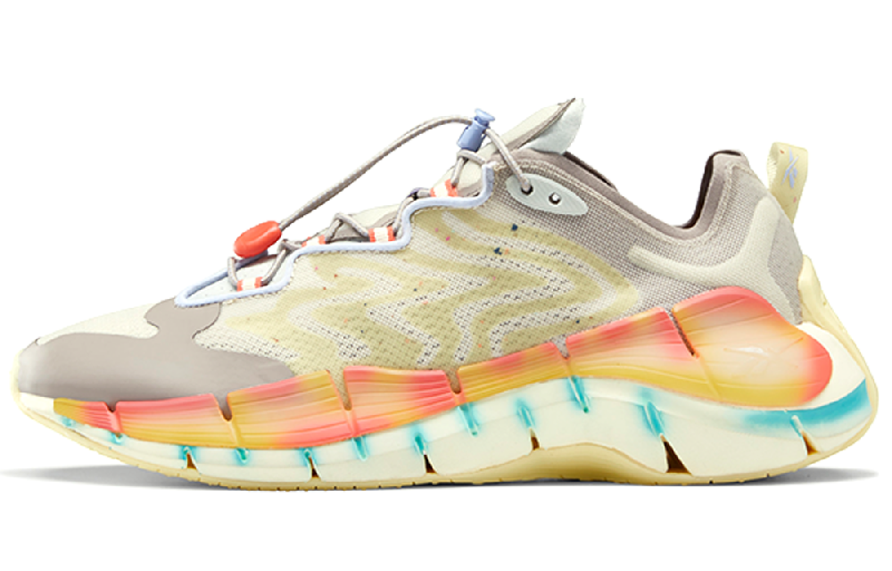 Reebok Zig Kinetica Ii Brain Dead Paper Lemon Glow