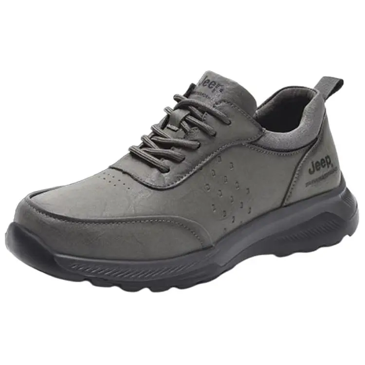 Jeep Low Top Hiking Shoes Men's Gray