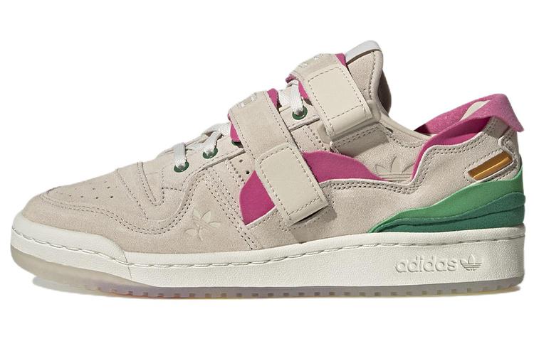 Adidas FiSN X Adidas Originals Forum 84 Low 'Light Brown Green Pink'
