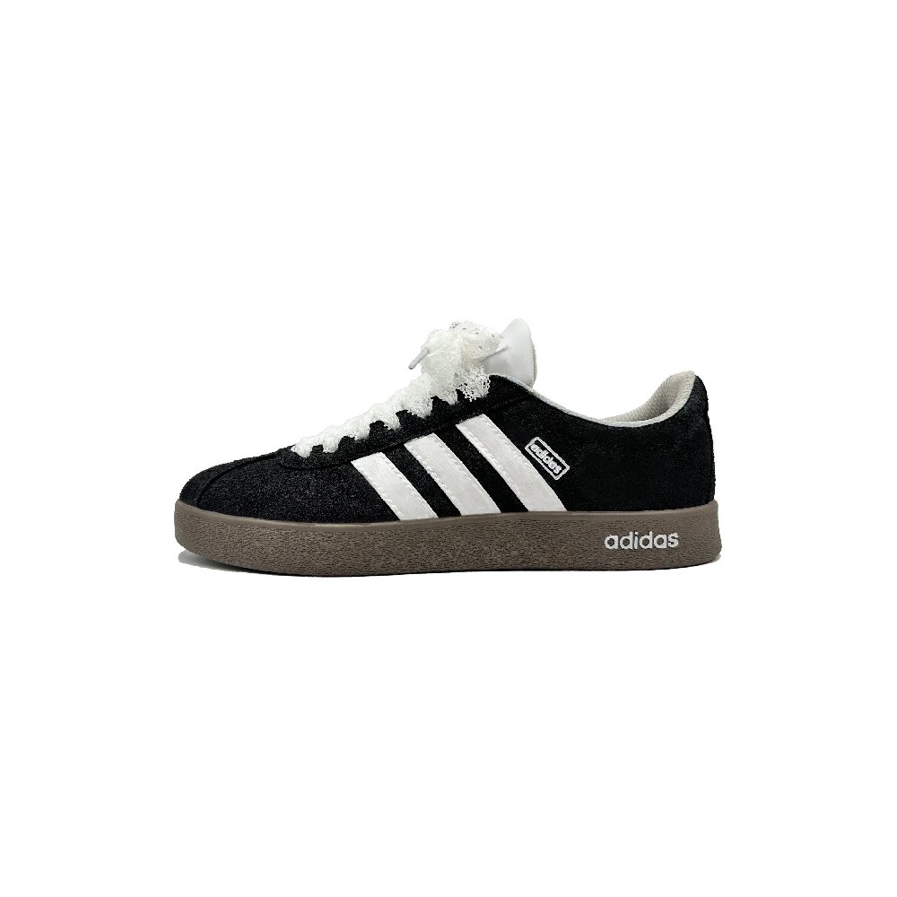 Adidas Neo VL Court 2.0 Wear-resistant And Lightweight Low-Top Skateboard Shoes Unisex Black White