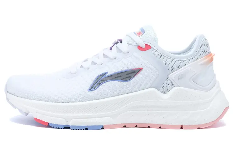 LINING Furious Rider 5.0 Casual Shoes Women's Low top Standard White/Light Iris Purple купить в интернет-магазине Yoocart с быстрой доставкой по России.