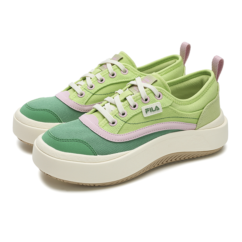 FILA JELLYFISH Shoes Wear resistant And Lightweight Low Top Canvas Shoes Women's Green купить в интернет-магазине Yoocart с быстрой доставкой по России.