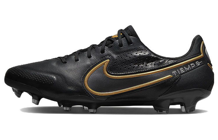 Nike Tiempo Legend 9 Elite Fg Black Metallic Gold