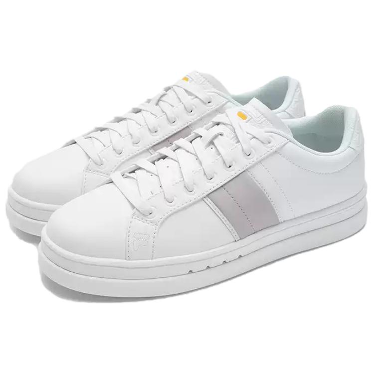 FILA Vigor Anti Slip Wear Resistant Low Top Skateboard Shoes Women's White