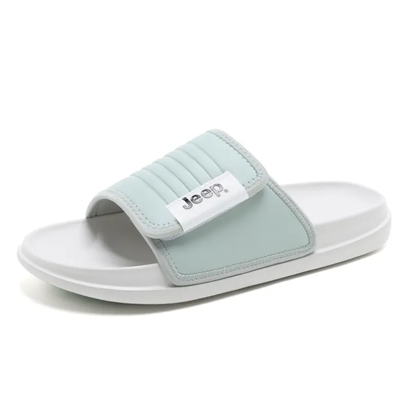 Jeep EVA Slide Slippers Men's Light Green