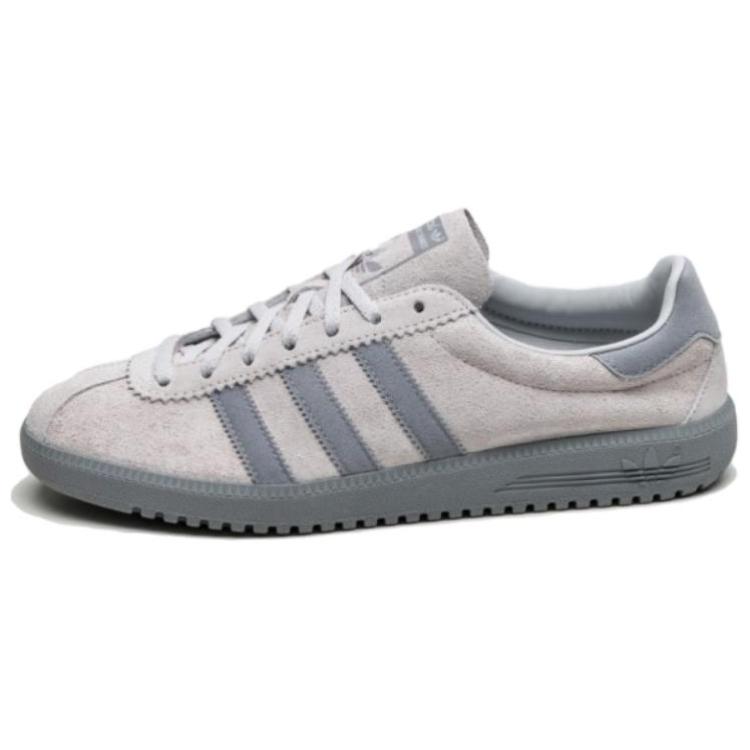 Adidas Originals Bermuda Slip-Resistant Cushioning Low-Top Skateboard Shoes Men's Gray Blue